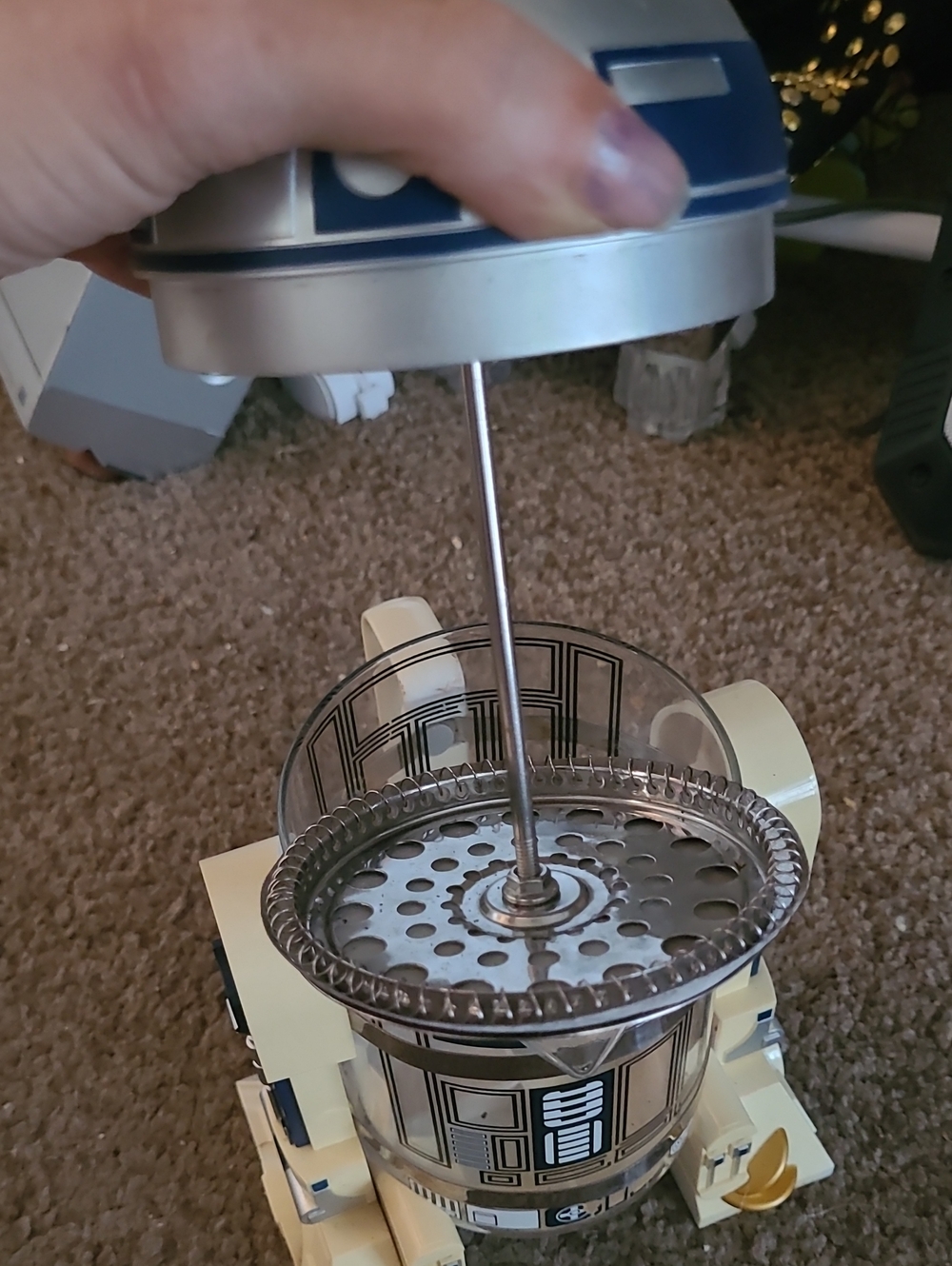 Star Wars Coffee Press R2d2 - Picture 4 of 7